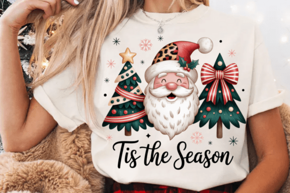 Download Tis the Season Leopard Santa PNG, Christ - Season Collection